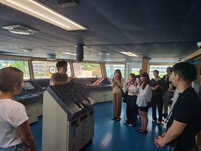 [Explanation of ship operations on the training ship of Korea Maritime University].jpg