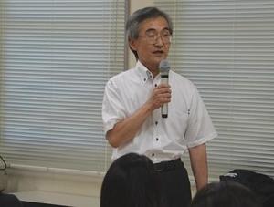 塚本海洋工学部長による閉会の挨拶